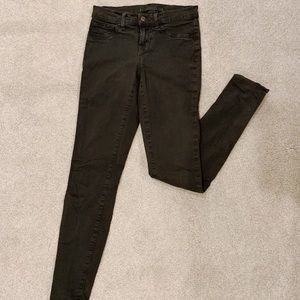 DEEP DARK GREEN jeans